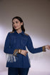 Womens Ready To Wear Blue Kurta